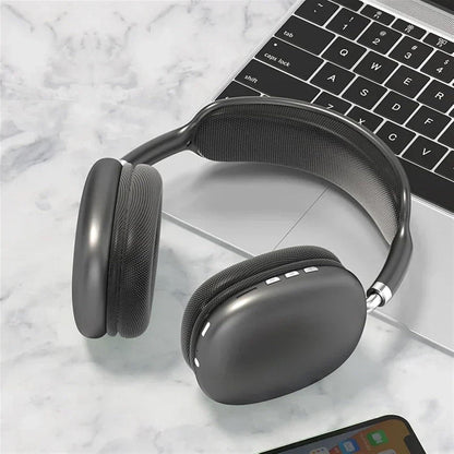 P9 Wireless Bluetooth Headphones Adjustable Over-The-Ear Stereo Headset | Best Quality Wireless Headphones (Random Color)