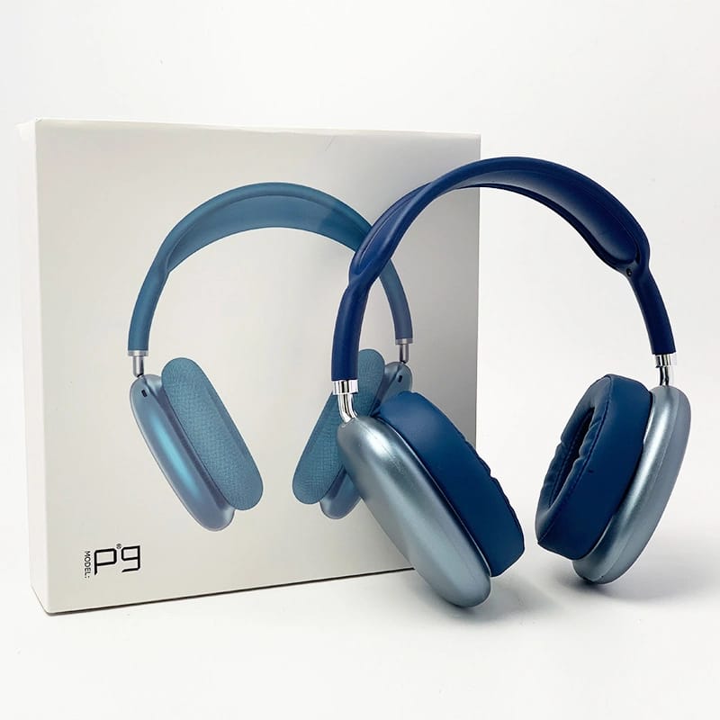 P9 Wireless Bluetooth Headphones Adjustable Over-The-Ear Stereo Headset | Best Quality Wireless Headphones (Random Color)