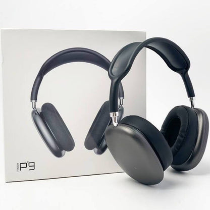 P9 Wireless Bluetooth Headphones Adjustable Over-The-Ear Stereo Headset | Best Quality Wireless Headphones (Random Color)